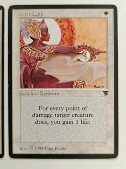 MtG | 2 x Spirit Link | Legends | Magic the Gathering - Image 3