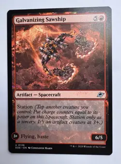 Galvanizing Sawship - 0136 - Edge of Eternities - MTG - NM - Image 1