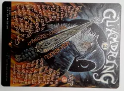 Glamdring (Borderless Poster Universes Beyond the Lord of the Rings MTG Magic NM - Image 3