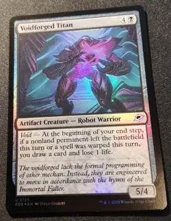 Voidforged Titan - Foil - EOE - MTG - EN - NM - 0125 - Image 1