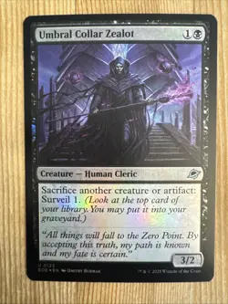 Umbral Collar Zealot - Foil - EOE - MTG - EN - NM - 0123 - Image 1