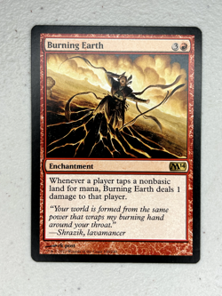 MTG | Burning Earth | Core Set 2014 (M14) | Near Mint (Rare) - Image 1