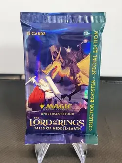 MTG Lord of the Rings Collector Booster Special Edition Holiday Sealed Pack - Image 1