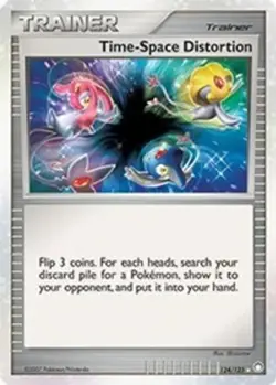 Time-Space Distortion (#124/123) - Holofoil DP - Mysterious Treasures MP Pokemon - Image 1