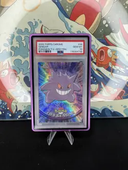 Pokemon Topps Chrome Gengar Spectra #94 PSA 10 Gem Mint - Image 1