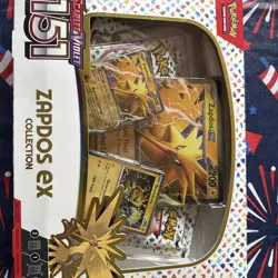 Pokemon TCG Scarlet & Violet 151 Zapdos EX Collection Box Sealed NEW - Image 1