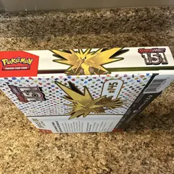 Pokemon TCG Scarlet & Violet 151 Zapdos EX Collection Box Sealed NEW - Image 3