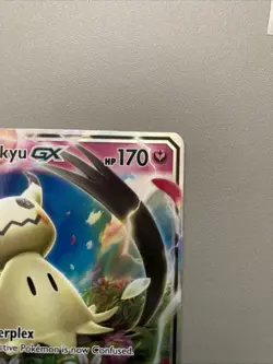 Pokemon TCG Mimikyu GX 149/214 Sun & Moon Lost Thunder Ultra Rare Holo LP - Image 3