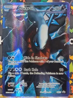 Pokemon Black And White Darkrai BW73 Team Plasma Promo Full Art Alt Art MP - Image 1