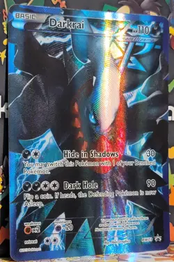 Pokemon Black And White Darkrai BW73 Team Plasma Promo Full Art Alt Art MP - Image 2