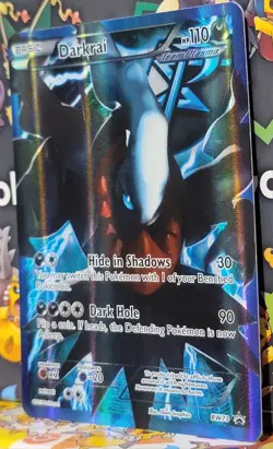 Pokemon Black And White Darkrai BW73 Team Plasma Promo Full Art Alt Art MP - Image 3