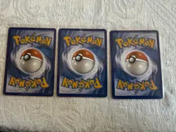Pikachu Pokemon Cards 120/147 (Set Of 3) All Near Mint Condition. - Image 2
