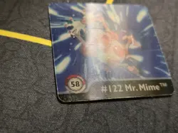 Artbox Pokemon Action Flipz Series One #58 Mr. Mime LP*** - Image 2