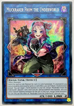 MP23-EN194 Muckraker from the Underworld - Secret Rare 1st Ed Near Mint YuGiOh - Image 1