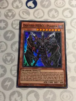 Destiny HERO - Plasma - DESO-EN012 Super Rare (NM) - Yugioh - Image 1