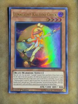 Yugioh Lunalight Kaleido Chick BLHR-EN068 Ultra Rare 1st Ed NM - Image 1