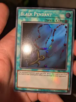 Black Pendant - SRL EN003 - SUPER Rare - Yugioh - Image 1