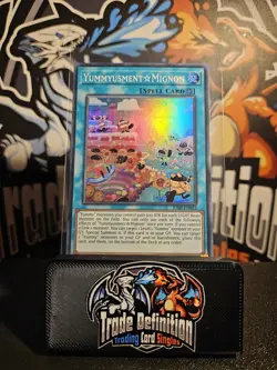 JUSH-EN023 Yummyusment☆Mignon : Super Rare 1st Edition Mint YuGiOh Card - Image 1