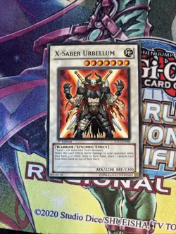 (YBL) X-Saber Urbellum 5DS3-EN040 Common 1st Ed Yugioh VLP - Image 1