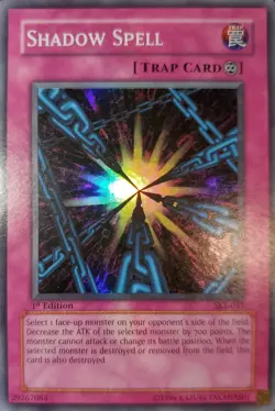 Yugioh 2004 Shadow Spell SR 1st Ed. SKE-041 Near Mint - Image 1