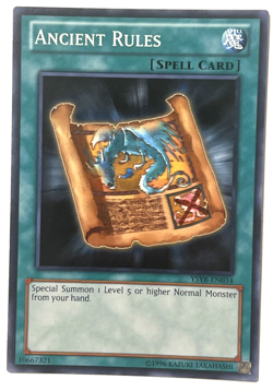 YuGiOh! - Ancient Rules - YSYR-EN034 - Unlimited - Common - Image 1