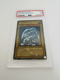 2002 Blue-Eyes White Dragon SDK-001 Yu-Gi-Oh! English PSA 5 - Image 3