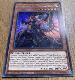 Fiendsmith Engraver | INFO-EN017 | Secret Rare | 1st Edition | YuGiOh Card | VLP - Image 2
