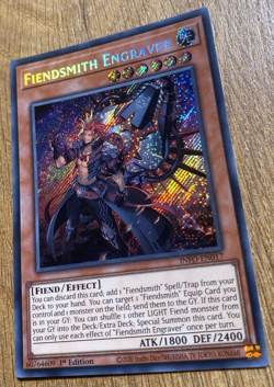 Fiendsmith Engraver | INFO-EN017 | Secret Rare | 1st Edition | YuGiOh Card | VLP - Image 3