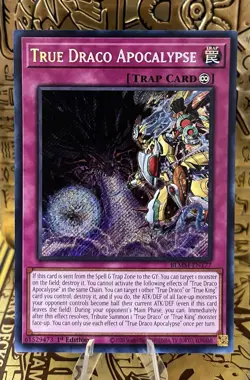 True Draco Apocalypse BLMM Battles of Legend Secret Rare 1st Ed. Yugioh! - Image 1
