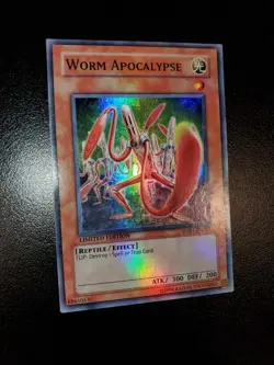 Yugioh 2009 Worm Apocalypse SR Limited Ed. HA01-EN017 Near Mint - Image 2