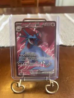 Pokemon TCG Salamence EX Full Art Holo Ultra Rare Card 177/159 Potential PSA 10 - Image 1
