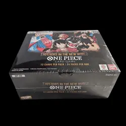 Sealed With Case Op 09 Box One Piece Card Emperors In The New World OP-09 Box - Image 1