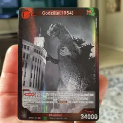 Godzilla 1954 EBP01- 004 SR Godzilla Vs Godzilla Card Game - Image 1