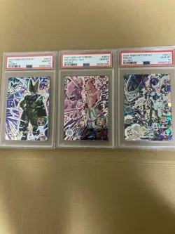 Psa10 Dragon Ball Heroes card Z Boss 3-Piece Set Cell Frieza Bou - Image 1