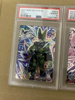 Psa10 Dragon Ball Heroes card Z Boss 3-Piece Set Cell Frieza Bou - Image 2