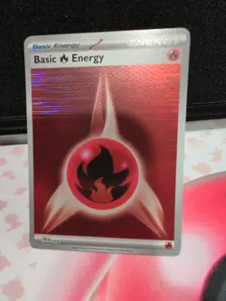 Pokemon TCG - Fire Energy - 018 (Horizontal Holo) - Black Bolt & White Flare - Image 1