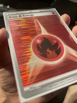 Pokemon TCG - Fire Energy - 018 (Horizontal Holo) - Black Bolt & White Flare - Image 5