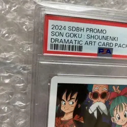 Psa10 Dragon Ball Heroes card Um10-012 Da Son Goku Boyhood - Image 2