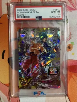 Psa10 Dragon Ball Heroes card Super Ugm1-Sec2 Son Goku - Image 3