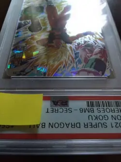 Psa10 Dragon Ball Heroes card Super Bm6-Sec3 Son Goku - Image 4
