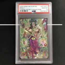 Psa10 Dragon Ball Heroes card Super H7-Sec2Lc Broly - Image 1