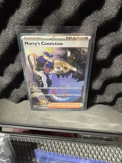 Pokemon Morty's Conviction - 211 NM 1st Edition Normal SV05: Temporal Forces - Image 1