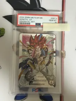 Psa10 Dragon Ball Heroes card Sdbh Mm6-Sec3 Da Gogeta Gt - Image 1