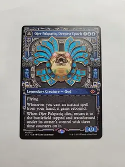 MTG - Ojer Pakpatiq, Deepest Epoch (Showcase) LCI Regular Mythic #0315 - Image 1