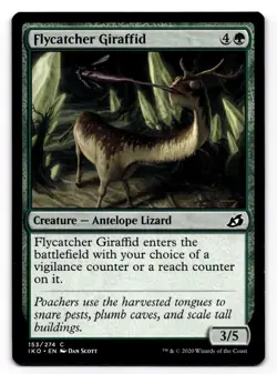 MTG Flycatcher Giraffid IKO 153/274 Ikoria: Lair of Behemoths Common - Image 1