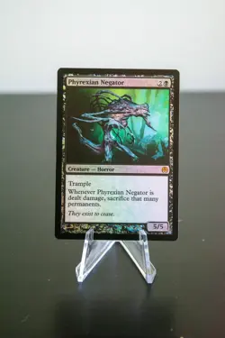 MTG 1x Phyrexian Negator MP - Foil - Phyrexia vs. The Coalition - Image 1