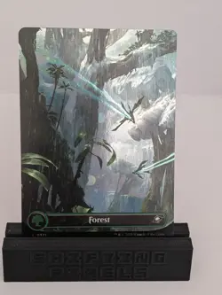 Forest *** Galaxy Foil FOIL *** - MTG EOE Edge of Eternities - NM/MINT - Image 1