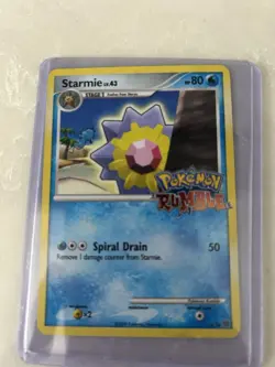 2009 Pokemon Platinum Pokemon Rumble Starmie Lv.43 5/16 - Image 1