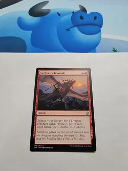 MTG - Sarkhan's Triumph _ Dragons of Tarkir Regular U#154 - Image 2