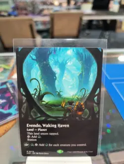 Evendo, Waking Haven (Borderless) Edge of Eternities Regular Mtg - Image 1